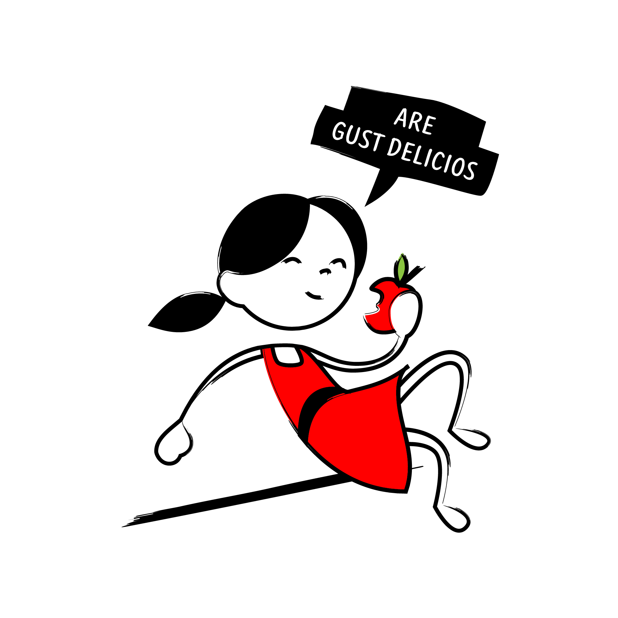 Ana cu mărul - Are gust delicios!